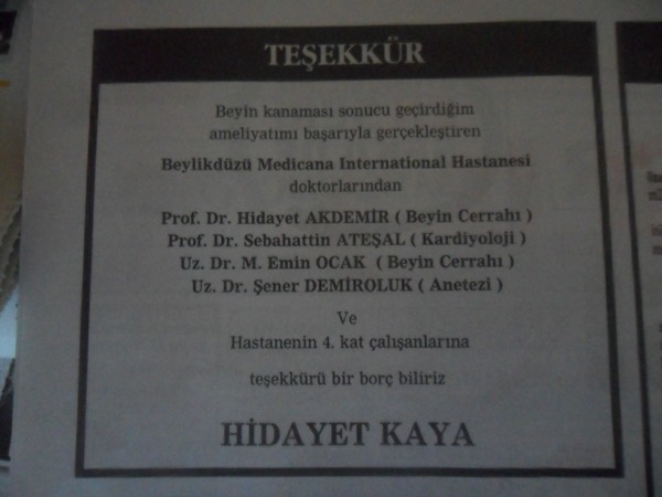 Milliyet Gazetesi 28-08-2011 Tarihli Yayın