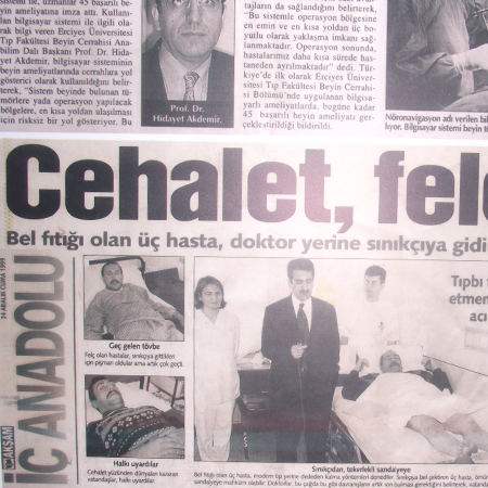 CEHALET FELÇ ETTİ